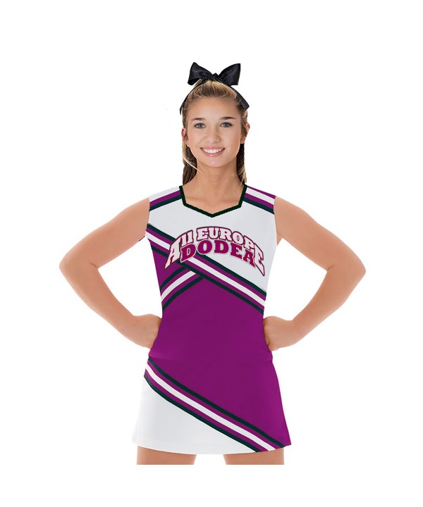 Cheerleader Uniform 90156 Purple,  white,   
