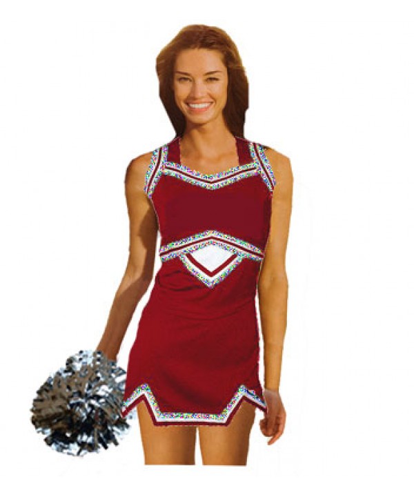 Cheerleader Uniform 9039g red,  white,   