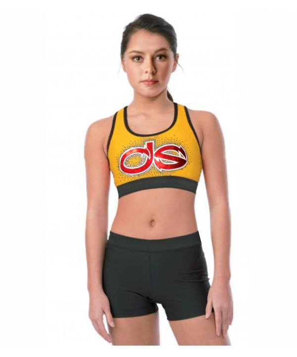 Cheerleader All Star Uniform 9as02B yellow  black