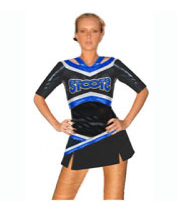 Cheerleader All Star Uniform 9as04b black,     